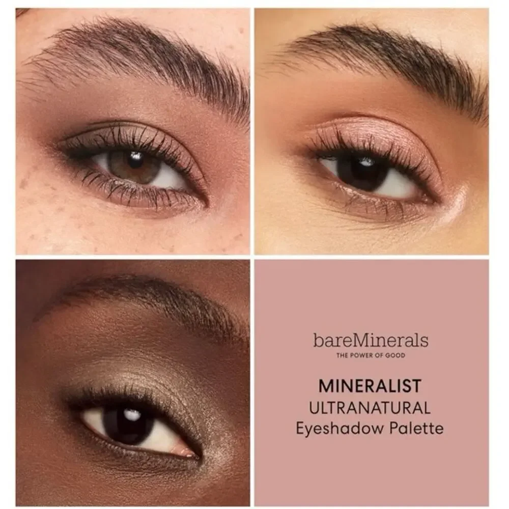 bareMinerals Mineralist Eyeshadow Palette Six Shades Vegan Ultranatural